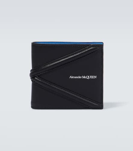 Bifold leather wallet - Alexander McQueen - Modalova