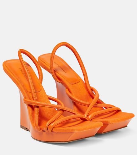 Rosie 39 leather wedges - Gia Borghini - Modalova