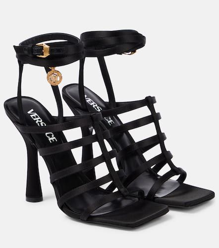 Versace Lycia satin sandals - Versace - Modalova