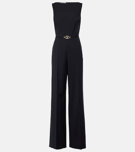 Jumpsuit VLogo Signature aus Wolle und Mohair - Valentino - Modalova