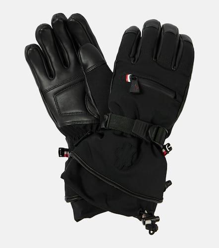 Moncler Handschuhe mit Leder - Moncler - Modalova