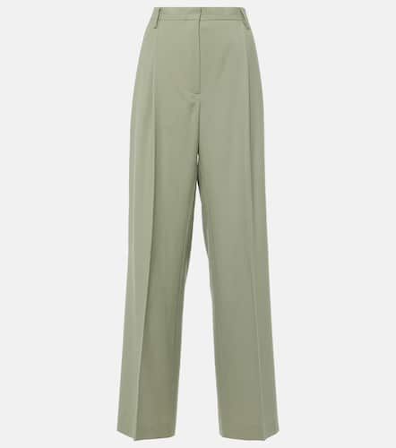 Gerade Mid-Rise-Hose aus Wolle - Dries Van Noten - Modalova