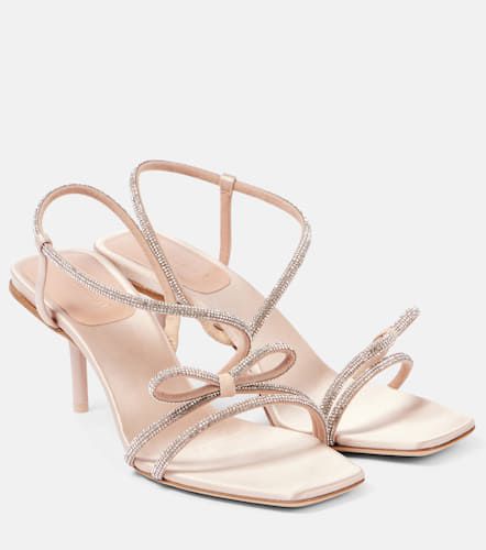 Crystalsa embellished satin sandals - Max Mara - Modalova