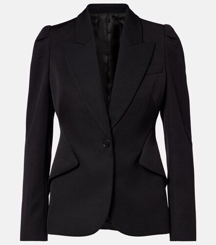 McQueen Single-breasted wool jacket - McQueen - Modalova