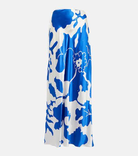 SIR Esme printed silk maxi skirt - SIR - Modalova