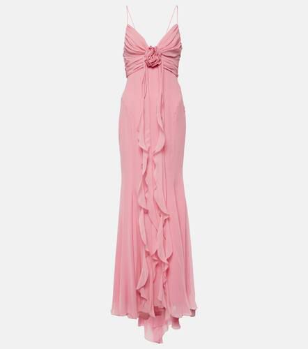 Vestido de fiesta de georgette de seda - Blumarine - Modalova