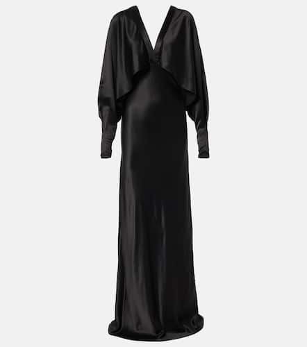 Saint Laurent Robe aus Satin - Saint Laurent - Modalova