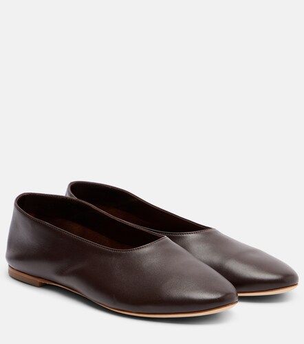 Staud Alba leather ballet flats - Staud - Modalova