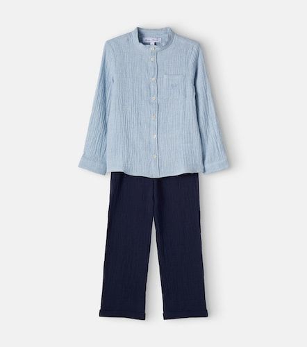 Camicia e pantaloni in cotone - Tartine et Chocolat - Modalova