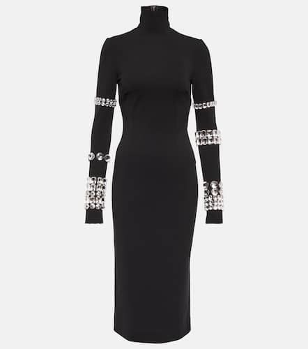 X Kim vestido midi de cuello alto - Dolce&Gabbana - Modalova