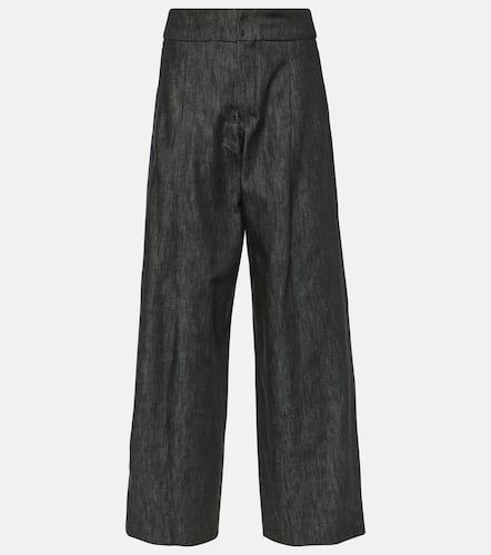 Pantalones anchos Athos de chambray de algodón - 'S Max Mara - Modalova