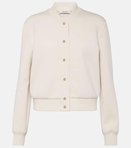 Cotton-blend jersey bomber jacket - 'S Max Mara - Modalova