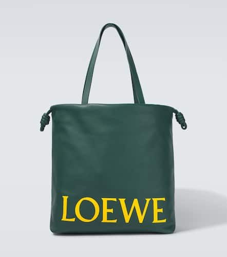 Borsa Flamenco in pelle con logo - Loewe - Modalova