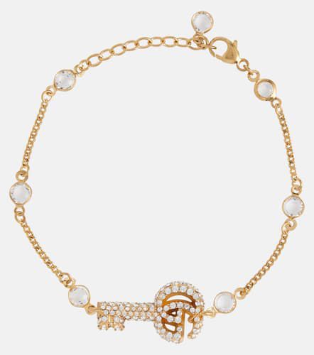 Gucci Double G crystal bracelet - Gucci - Modalova