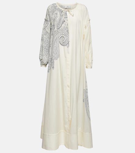 Etro Paisley cotton and silk kaftan - Etro - Modalova