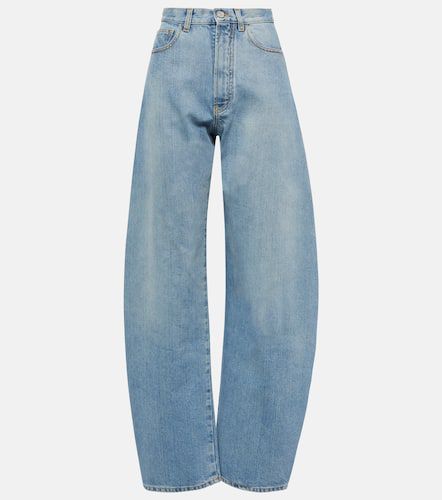 Alaïa Jeans barrel de tiro alto - Alaia - Modalova