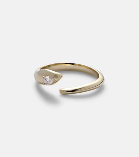 Ring Diana aus 14kt Gelbgold mit Diamant - Stone and Strand - Modalova