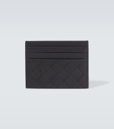 Intrecciato leather card holder - Bottega Veneta - Modalova