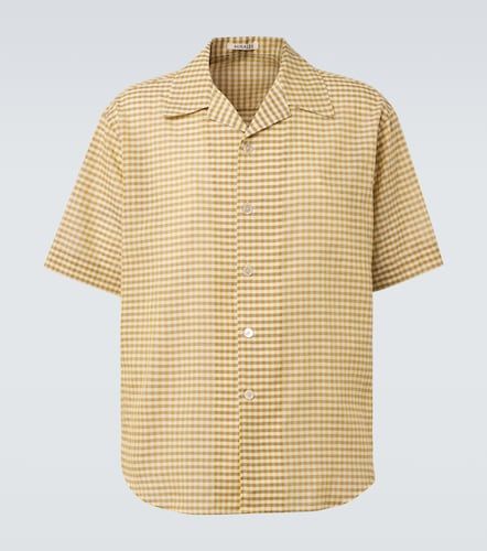 Auralee Camicia in cotone a quadri - Auralee - Modalova
