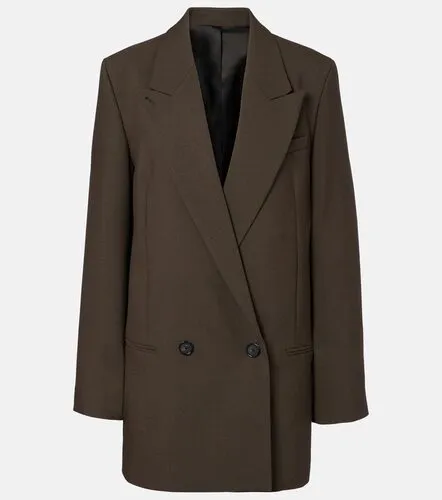 Double-breasted wool-blend blazer - Toteme - Modalova