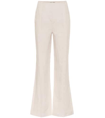 Pantalones flared de lino - Acne Studios - Modalova