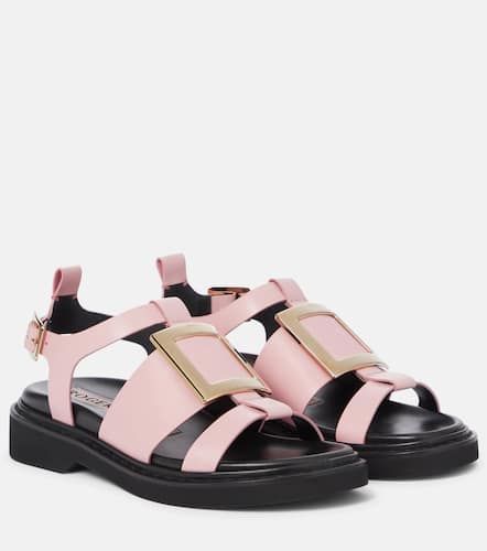 Sandalen Viv' Rangers aus Leder - Roger Vivier - Modalova