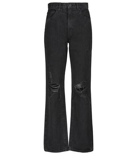 Jeans regular distressed London a vita alta - SLVRLAKE - Modalova