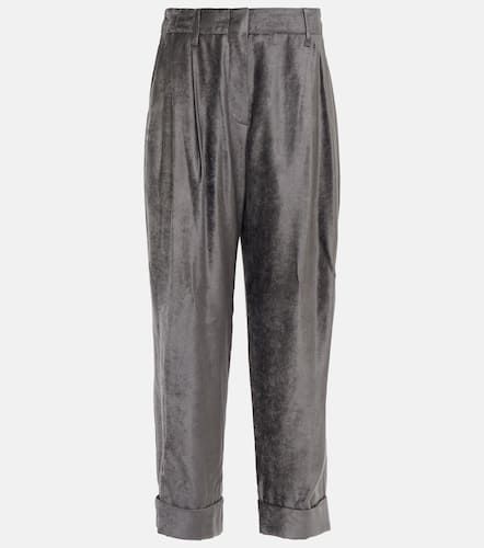 Pantaloni cropped - Brunello Cucinelli - Modalova