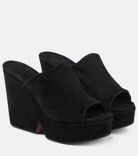 Dolcy suede platform sandals - Clergerie - Modalova