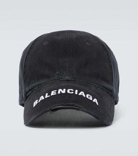 Gorra de algodón con logo bordado - Balenciaga - Modalova