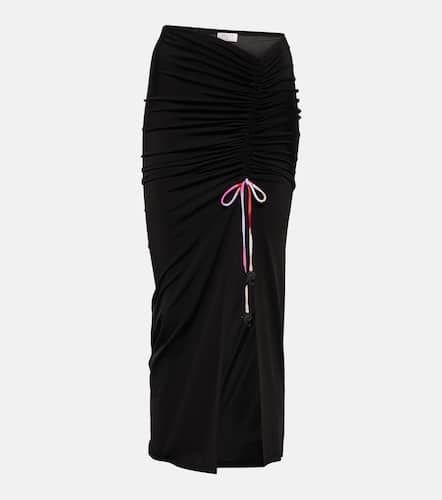 Pucci Falda midi de jersey fruncida - Pucci - Modalova