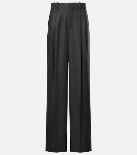 Pantaloni a gamba larga in cashmere - Saint Laurent - Modalova