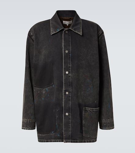 Chaqueta de denim con efecto desgastado - Maison Margiela - Modalova