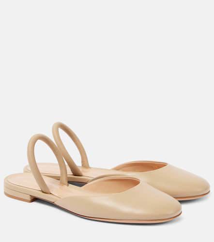 Slingback-Ballerinas aus Leder - Gianvito Rossi - Modalova