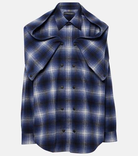 Detachable cotton flannel overshirt - Y/Project - Modalova