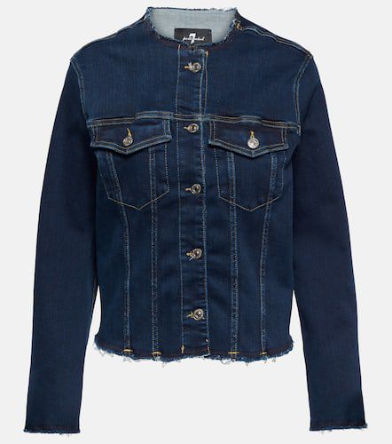 Chaqueta Slim Illusion en denim - 7 For All Mankind - Modalova