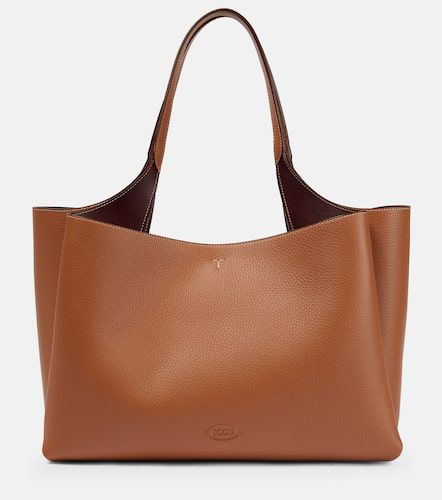 Tod's Medium leather tote bag - Tod's - Modalova
