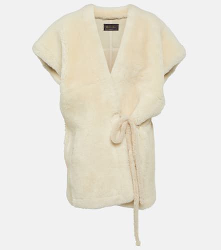 Gilet oversize Huda in shearling - Loro Piana - Modalova