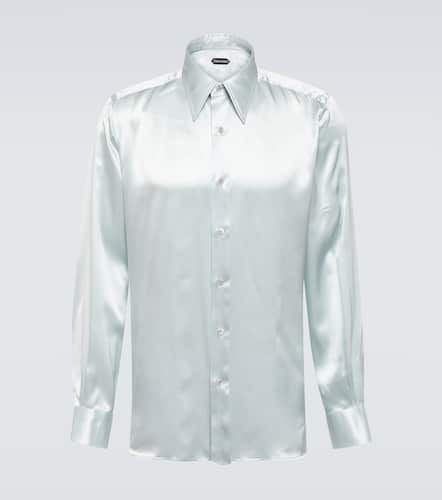 Camisa de charmeuse de seda - Tom Ford - Modalova