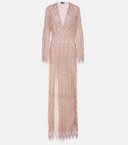 Tom Ford Fringed lamé gown - Tom Ford - Modalova