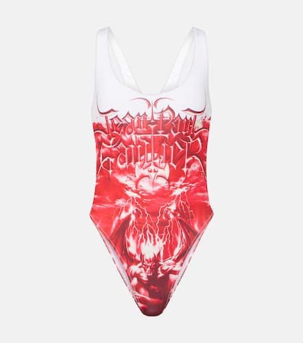 Diablo printed swimsuit - Jean Paul Gaultier - Modalova