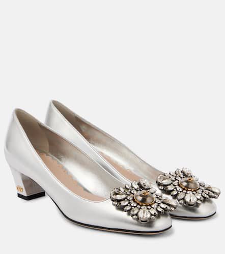 Preshoes 45 metallic leather pumps - Valentino Garavani - Modalova