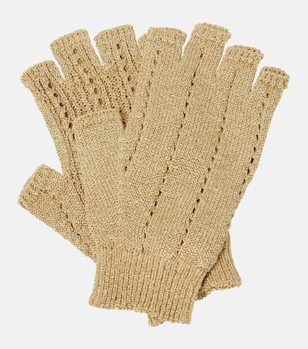 Knitted fingerless gloves - Valentino Garavani - Modalova