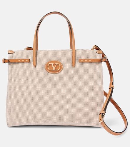 Borsa VLogo Large con pelle - Valentino Garavani - Modalova