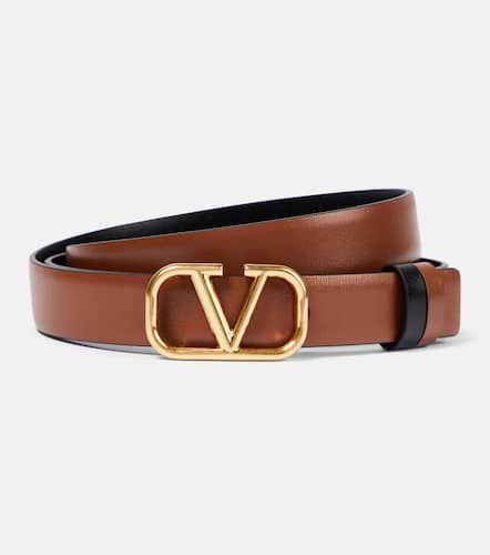 Cinturón reversible VLogo de piel - Valentino Garavani - Modalova