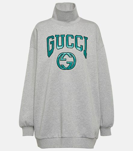 Gucci Sudadera de algodón con GG - Gucci - Modalova