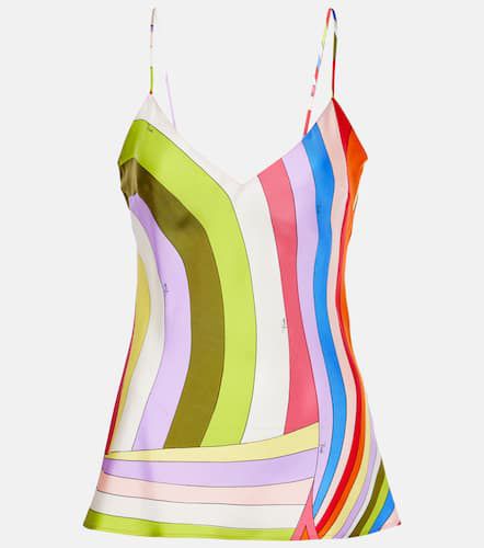 Pucci Iride silk twill camisole - Pucci - Modalova