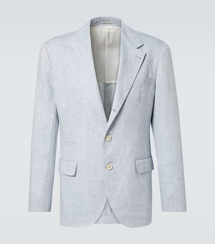 Blazer aus Leinen - Brunello Cucinelli - Modalova