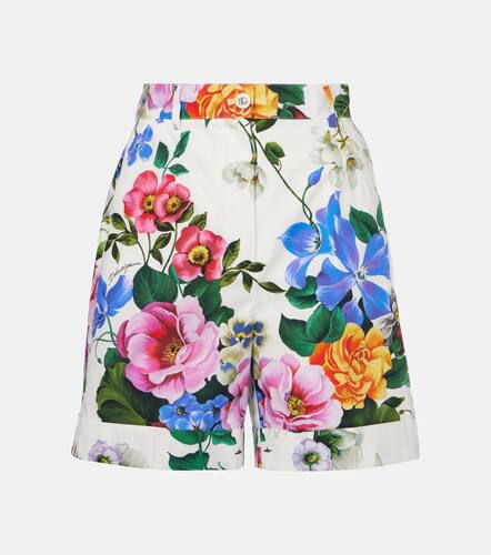 Dolce&Gabbana Floral cotton shorts - Dolce&Gabbana - Modalova