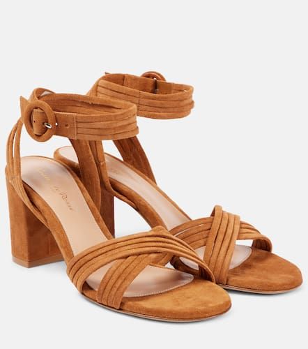 Sandalen Lianne 70 aus Veloursleder - Gianvito Rossi - Modalova